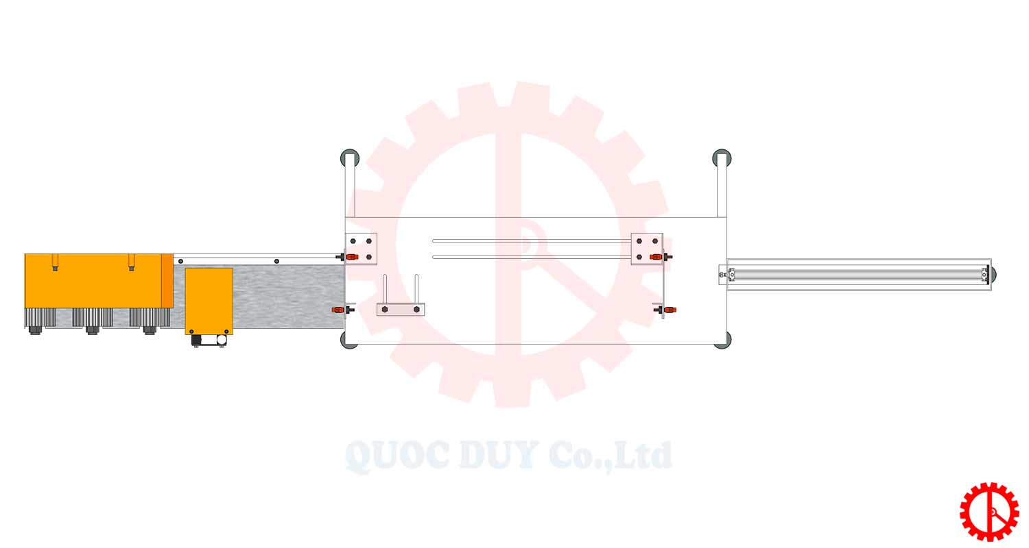 bang-tai-dua-phoi Băng tải đưa phôi của bộ đưa phôi dùng cho máy bào loại phôi cùng chiều dài
