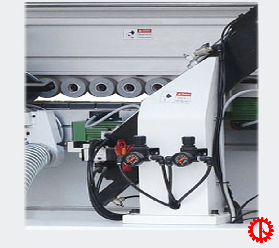 Cắt đầu đuôi máy dán cạnh ván MFC 5 chức năng tự động SM-360 | Quốc Duy