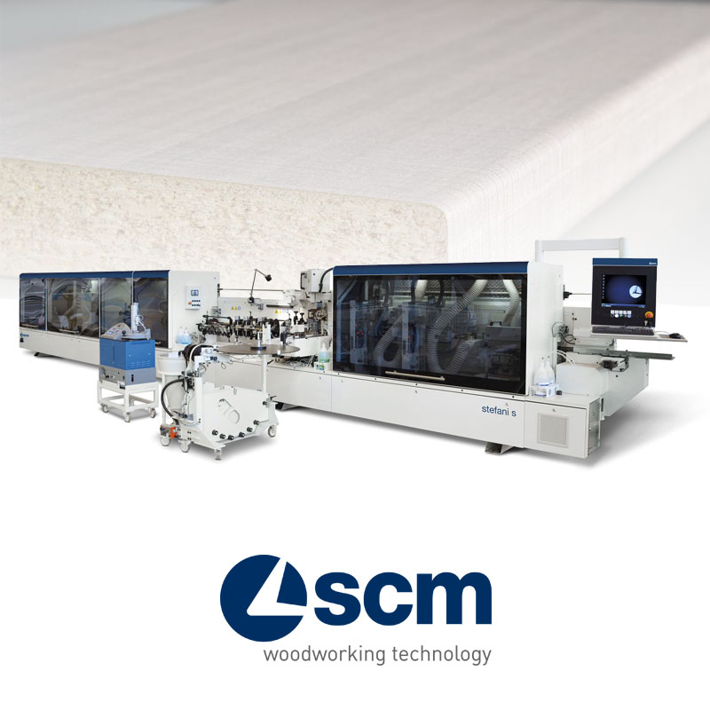 Máy dán cạnh tự động SCM
