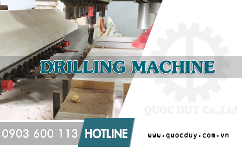 Tổng hợp máy khoan ván công nghiệp tạo liên kết | Quốc Duy