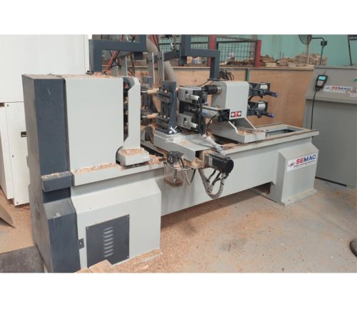 MÁY TIỆN GỖ CNC 2 TRỤC TỰ ĐỘNG SIÊU NHANH - CW 1520 2 Quốc Duy giao máy tiện 2 trục SEMAC