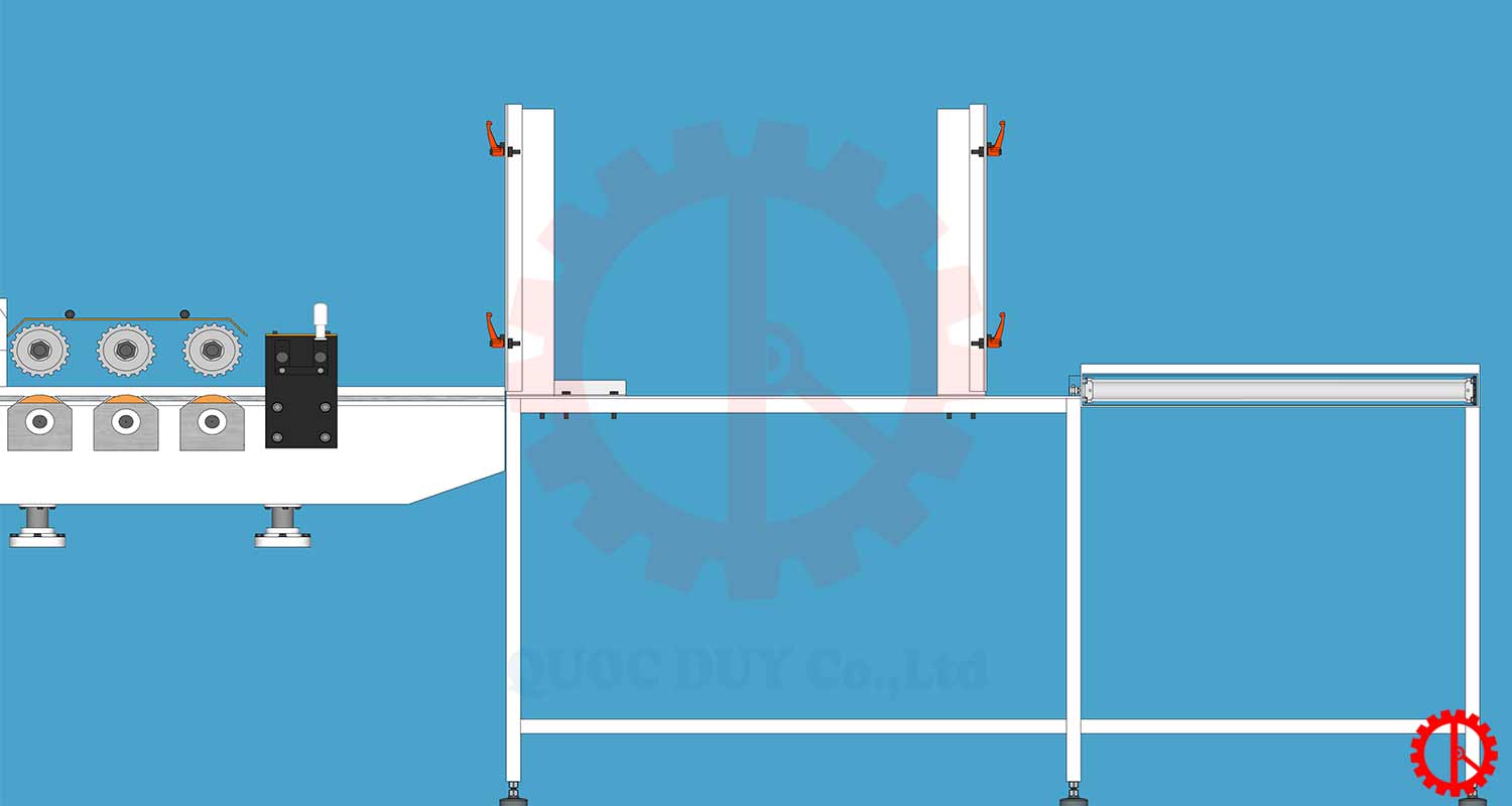 bo-giu-phoi Bộ giữ phôi của bộ đưa phôi dùng cho máy bào loại phôi cùng chiều dài