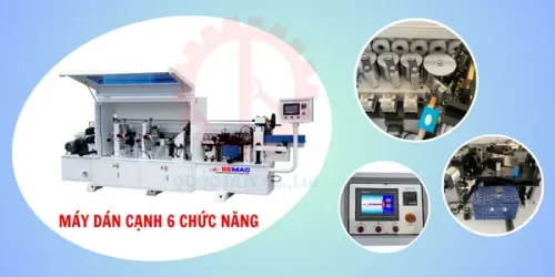 Máy dán cạnh 6 chức năng| Quốc Duy