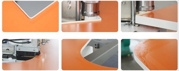 MÁY DÁN CẠNH CONG KEO PUR/EVA 2 BÀN LÀM VIỆC - SMBL 8002R Chi tiết cách máy dán cạnh cong keo Pur/Eva 2 bàn làm việc vận hành