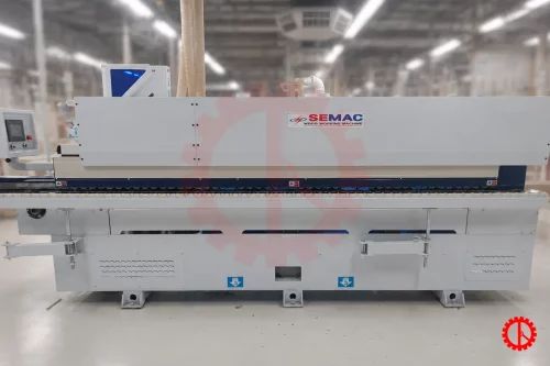 MÁY DÁN CẠNH TỰ ĐỘNG 6 CHỨC NĂNG NỒI KEO TRÊN - SM 360 HG SM 360HG tại xưởng khách hàng