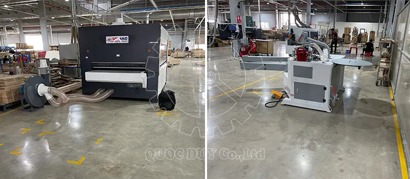 Các dự án đã thực hiện Bàn giao máy chà nhám tại căn bậc 2 | Quốc Duy