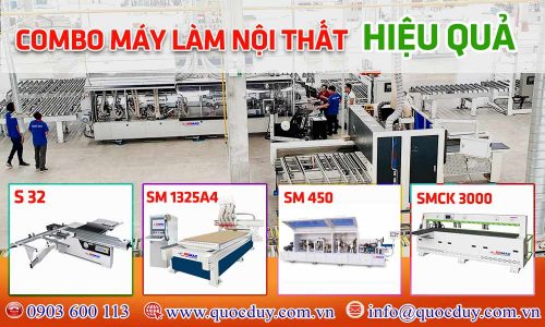 Chi phí mở xưởng nội thất gỗ công nghiệp | Quốc Duy