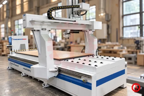 MÁY CNC TRUNG TÂM 4 TRỤC 1 ĐẦU THAY DAO TỰ ĐỘNG – KW 4AR1 ATC GIAO MÁY CNC ROUTER 4 TRỤC