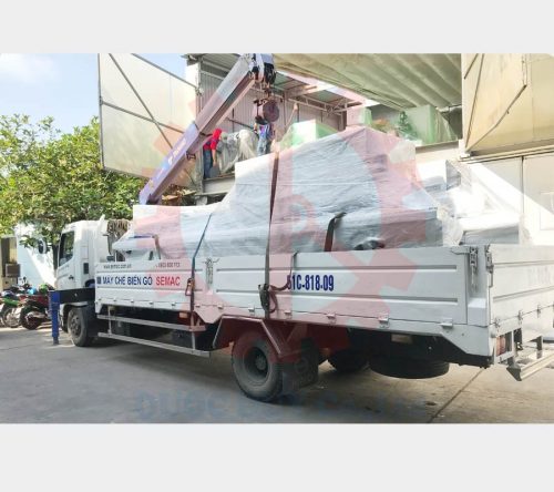 Giao máy dán cạnh tự động về Vũng Tàu