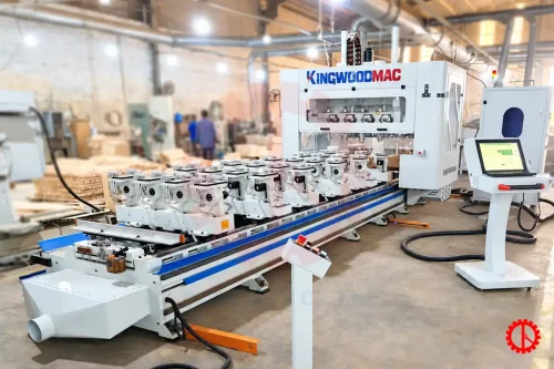 MÁY PHAY CNC 4 TRỤC 16 DAO KẸP XOAY 180 ĐỘ - KW T4X4 24S GIAO MÁY MỘNG ÂM DƯƠNG CNC KW T4X4