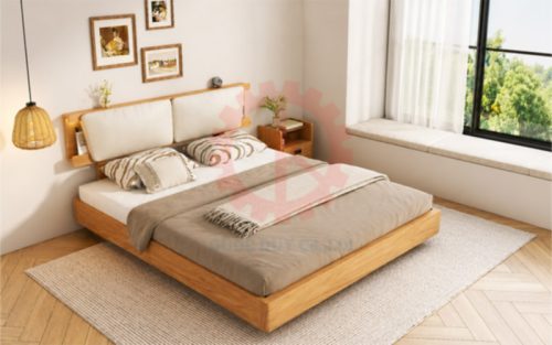 DÂY CHUYỀN PHỦ MẶT VENEER CÔNG SUẤT 10000 TẤM/THÁNG giuong ngu phu veneer