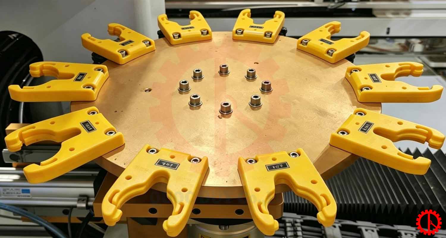 khay-thay-dao-tron-may-gia-cong-trung-tam-cnc-khoan-o-khoa-ban-le-cat-4-bien Khay thay dao tròn máy gia công trung tâm cnc khoan ổ khóa bản lề cắt 4 biên
