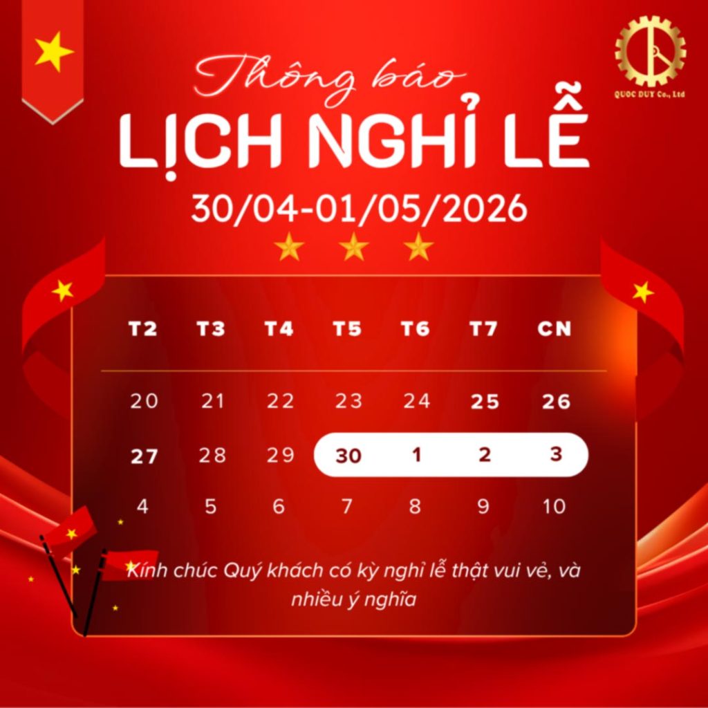 Lịch nghỉ lễ 30-4 & 1-5 năm 2026