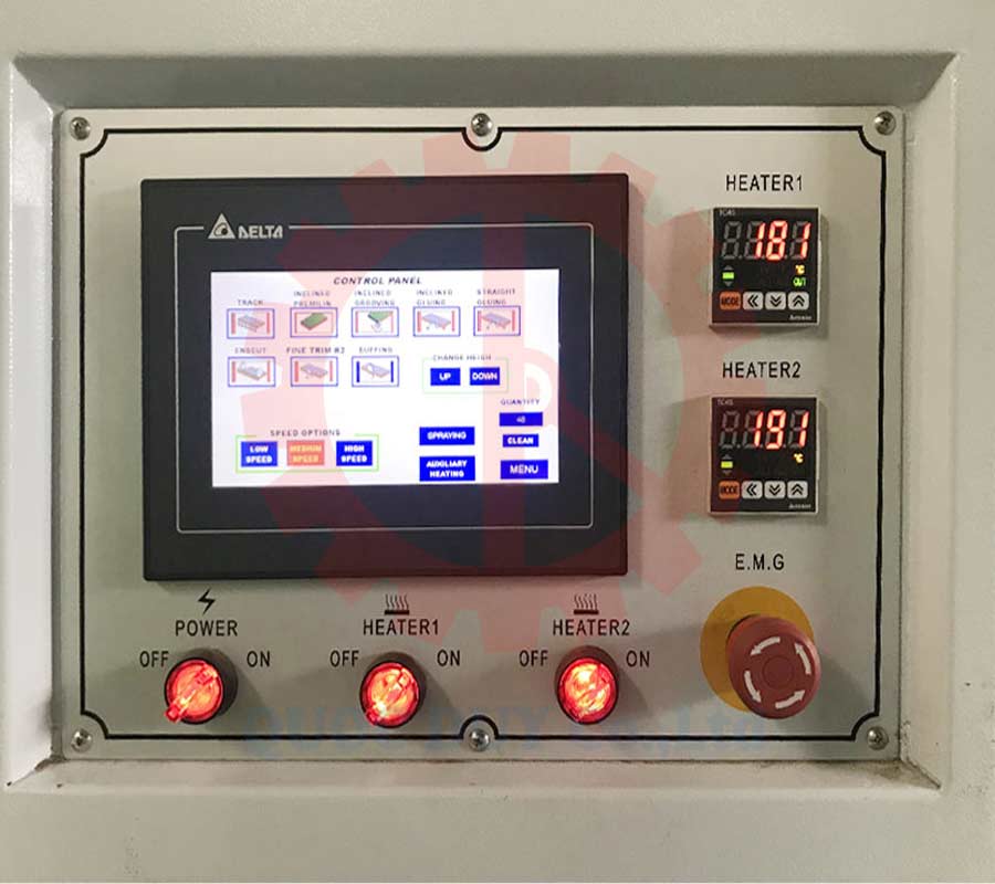 Màn hình- máy dán cạnh xéo 45 độ SMXK 450DT | Quốc Duy