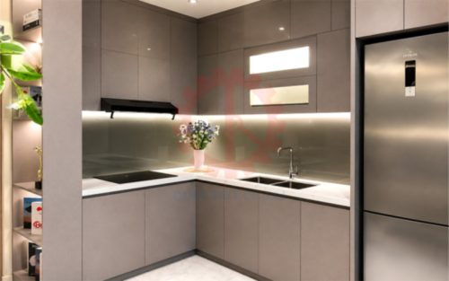 CHUYỀN SẢN XUẤT TỦ BẾP VÁN CÔNG NGHIỆP CÔNG SUẤT 35 BỘ/8 GIỜ mau tu bep van cong nghiep 1