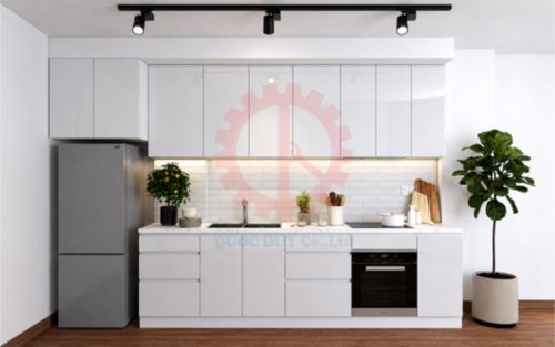 CHUYỀN SẢN XUẤT TỦ BẾP VÁN CÔNG NGHIỆP CÔNG SUẤT 35 BỘ/8 GIỜ mau tu bep van cong nghiep 3