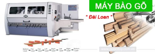 Máy bào gỗ 4 mặt Đài Loan chính hãng