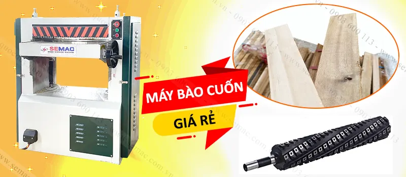 Máy bào cuốn giá tốt | Quốc Duy