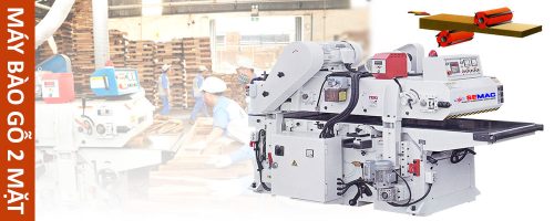 Máy bào gỗ 2 mặt | Quốc Duy
