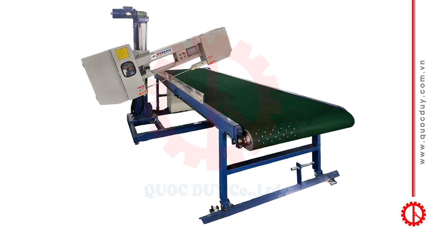 Máy cắt foam sofa