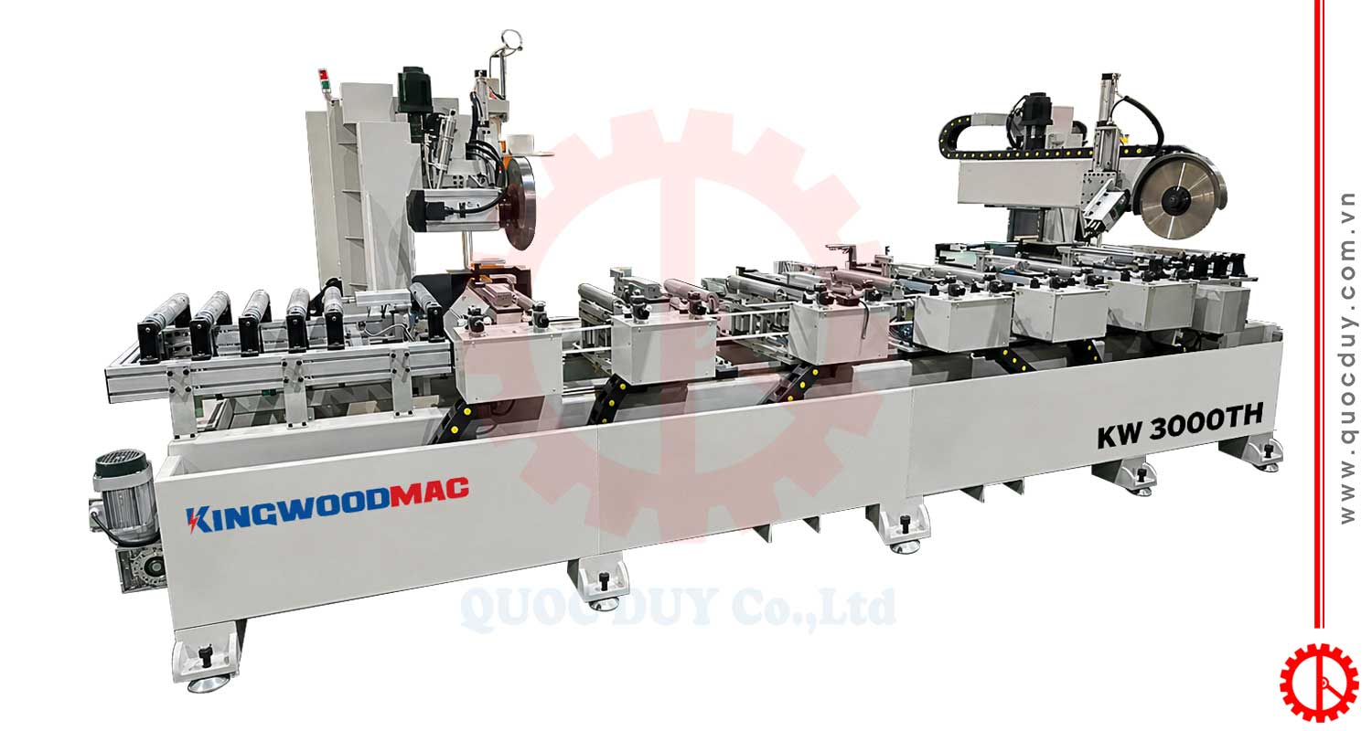 Máy cắt khoan khung bao cửa tự động