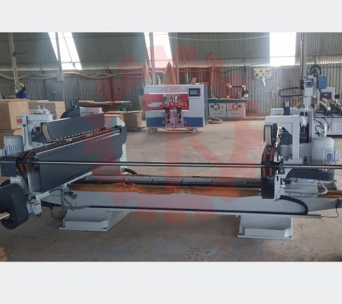 MÁY CẮT PHAY MỘNG 2 ĐẦU BĂNG TẢI LIÊN TỤC - RH 86A Máy cắt phay mộng 2 đầu băng tải liên tục | Quốc Duy