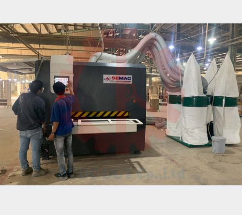 Máy chà nhám chổi 6 trục SM13006S | Quốc Duy