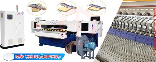 Máy chà nhám piano chà đa biên dạng | Quốc Duy