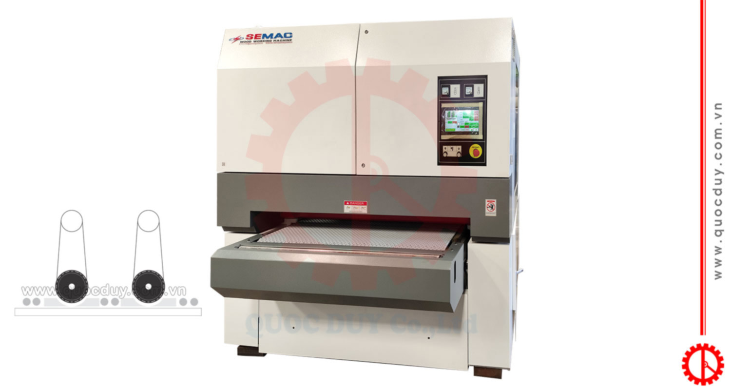 Máy chà nhám sơn 2 trục