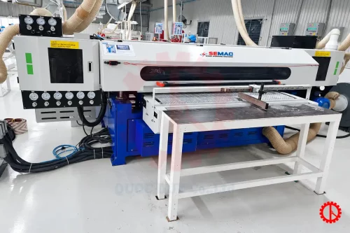MÁY CHÀ NHÁM VENEER PIANO máy chà nhám veneer piano tại xưởng khách hàng