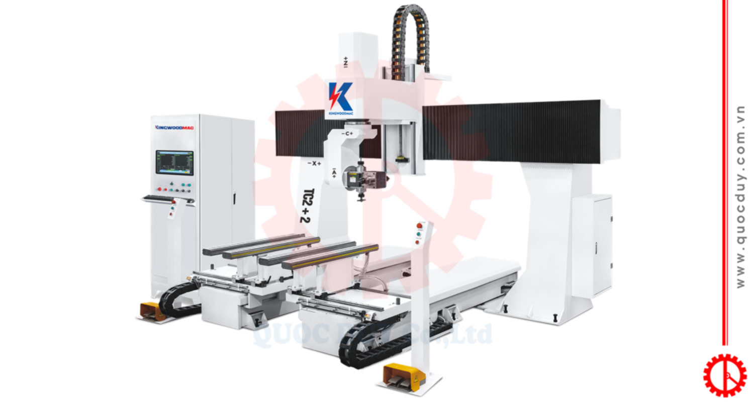 Máy cnc 3d 5 trục 4 đầu không thay dao
