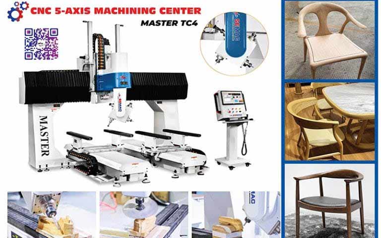Trang chủ Máy CNC gia công trung tâm 3d 5 trục