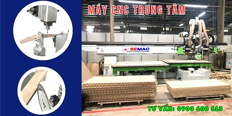 Máy CNC trung tâm công nghệ cao | Quốc Duy