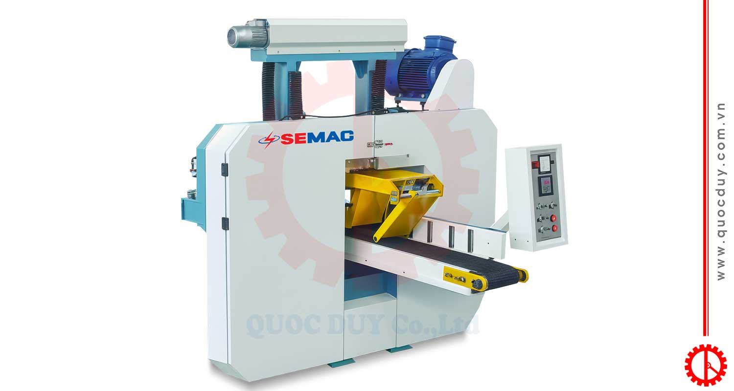 Máy cưa lạng nằm 2 lưỡi