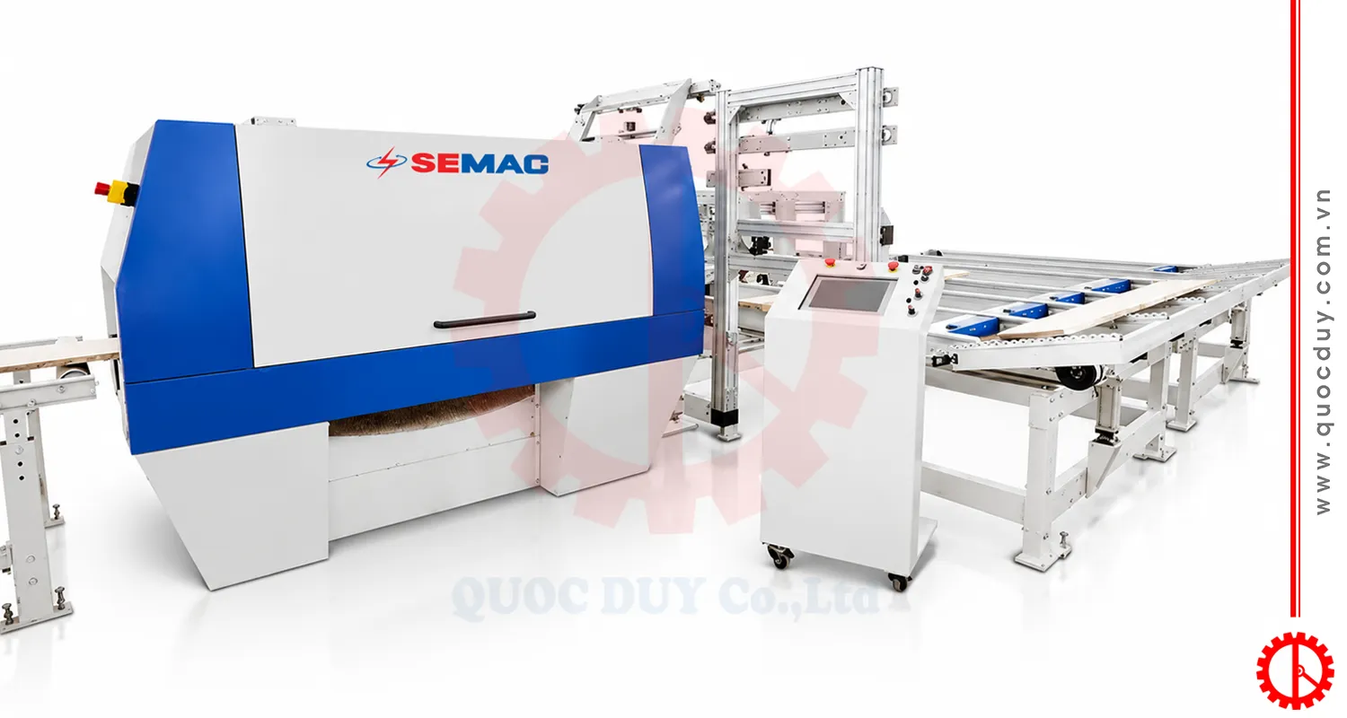 MÁY CƯA RONG NHIỀU LƯỠI CNC - 3 LƯỠI DI ĐỘNG
