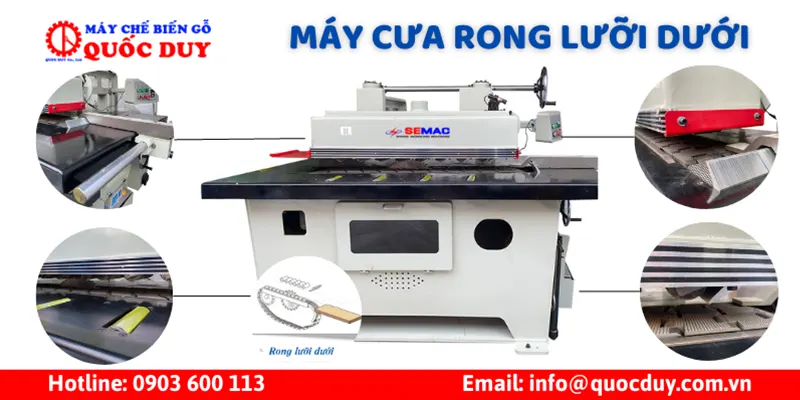 Máy cưa rong ripsaw lưỡi dưới giá tốt | Quốc Duy