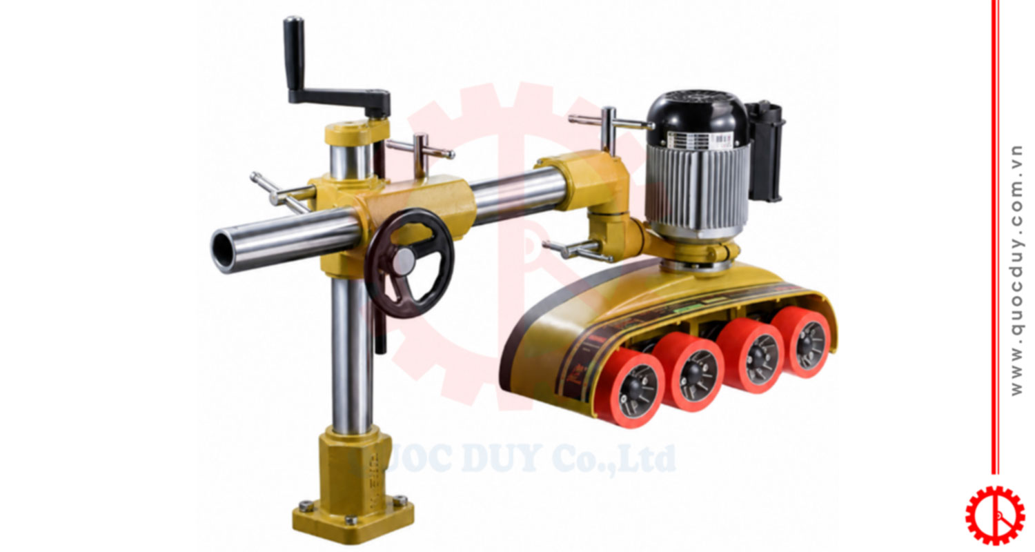 Máy cuốn phôi 4 bánh tự động