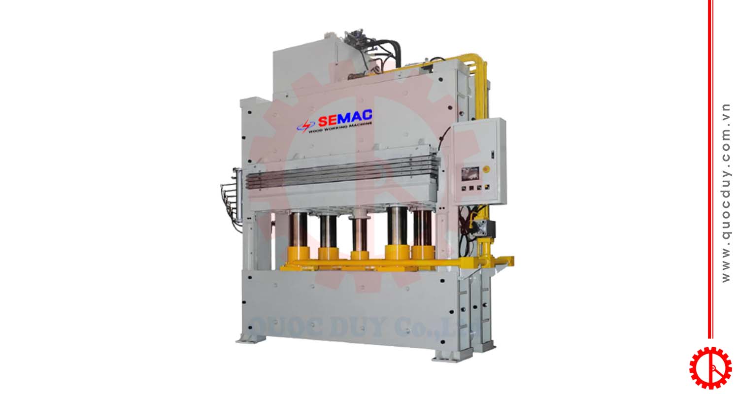 máy ép nhiệt thủy lực 5 khe 800T