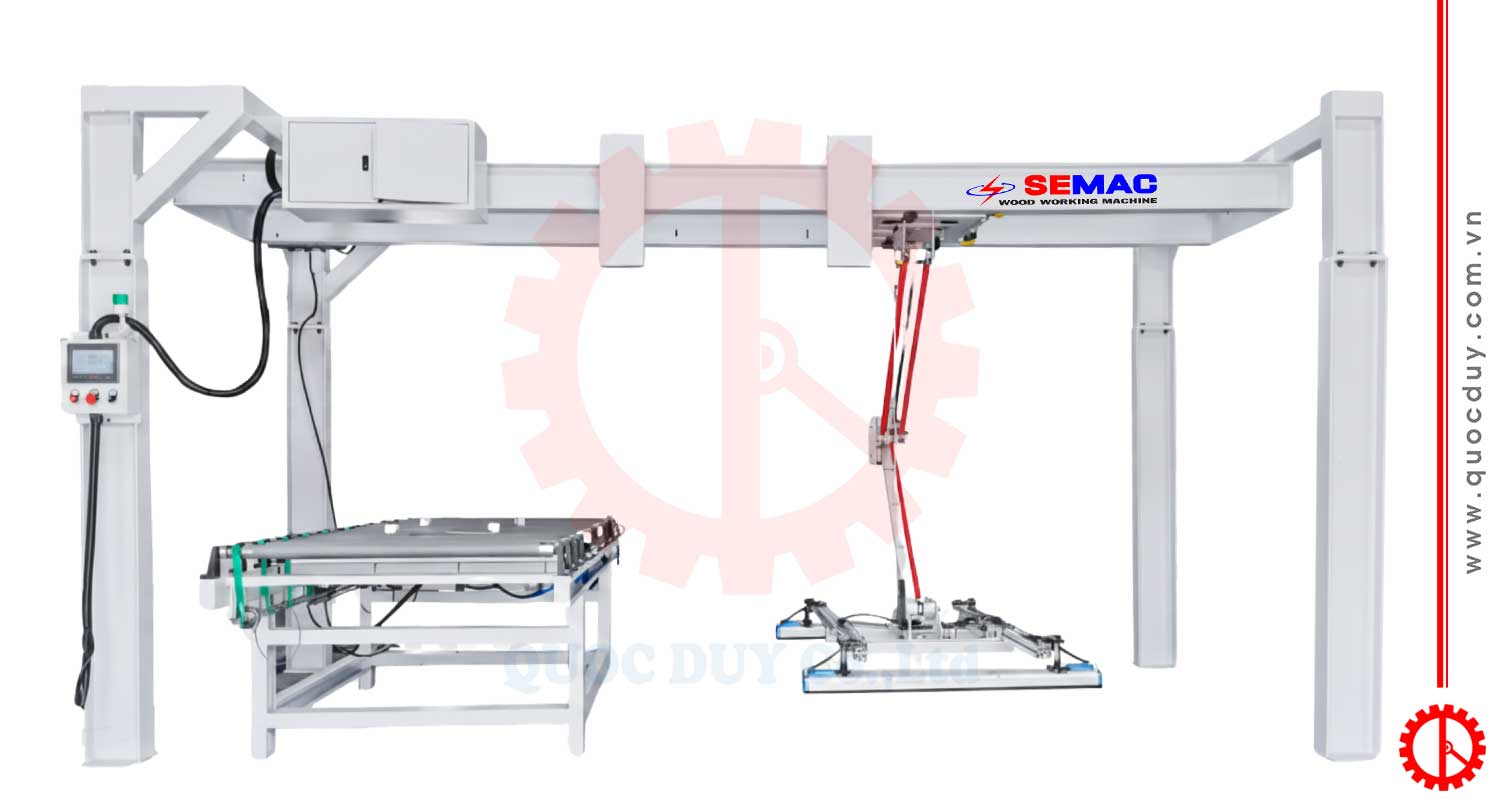 Máy gắp ván cho máy ép melamine tự động