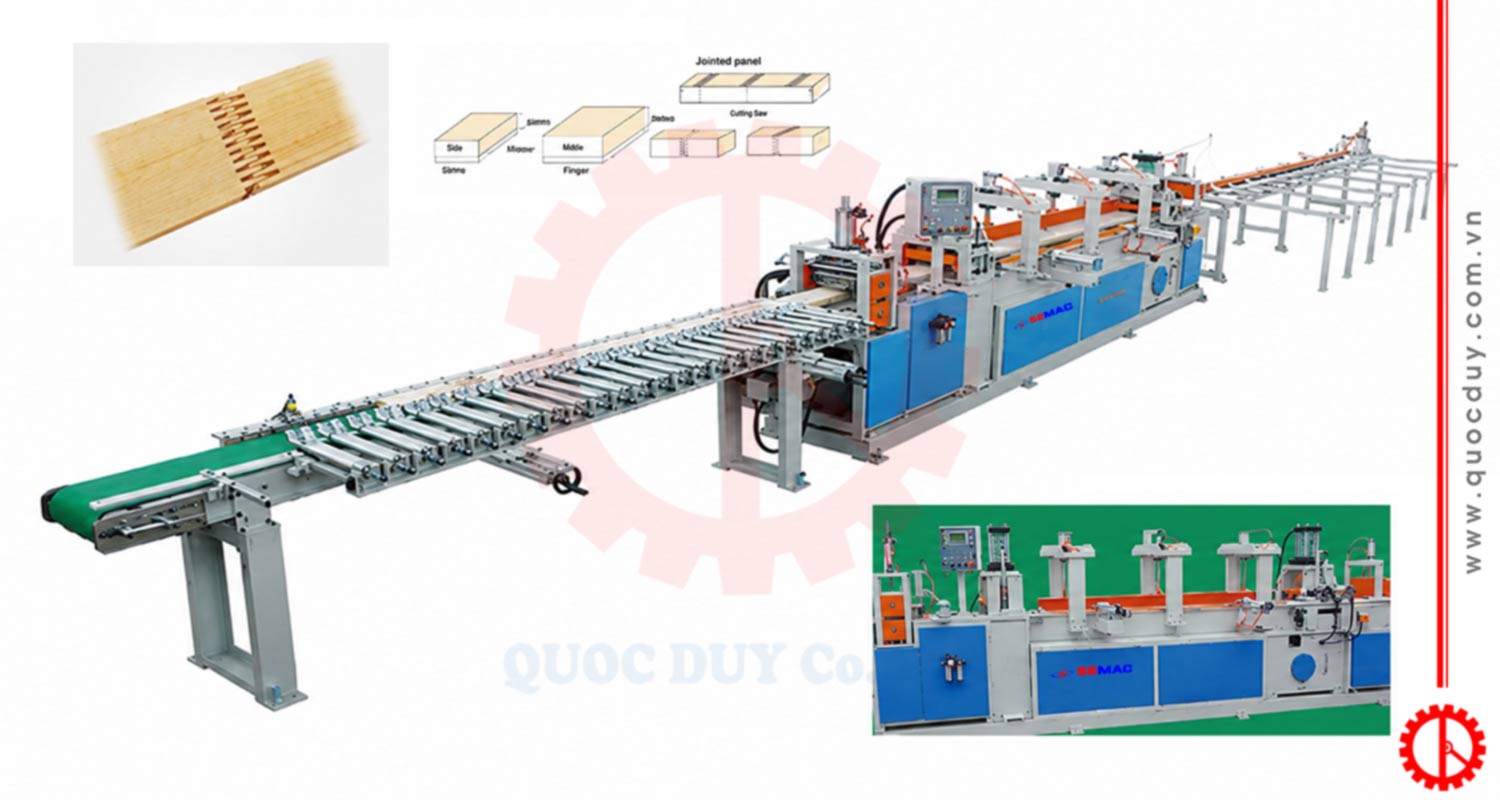 máy ghép dọc không giới hạn chiều dài