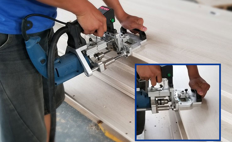 máy khoan liên kết cầm tay | Quốc Duy