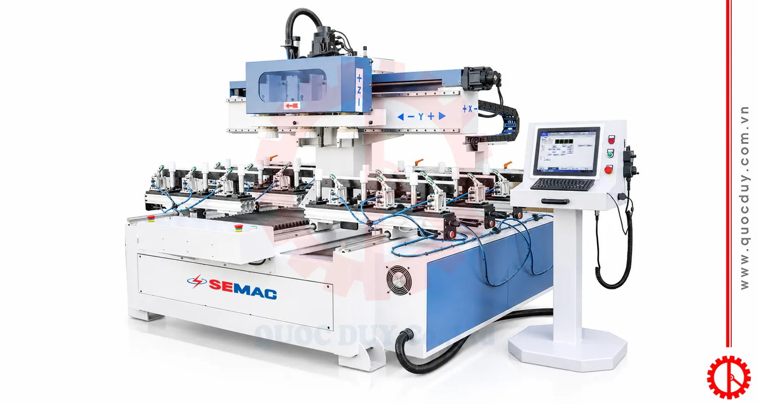 MÁY LÀM MỘNG ÂM CNC 4 ĐẦU - SDC 1500 4 4/SDC 2000 4 4/SDC 2200 4 4