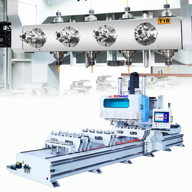 Máy phay CNC 4 trục 16 dao