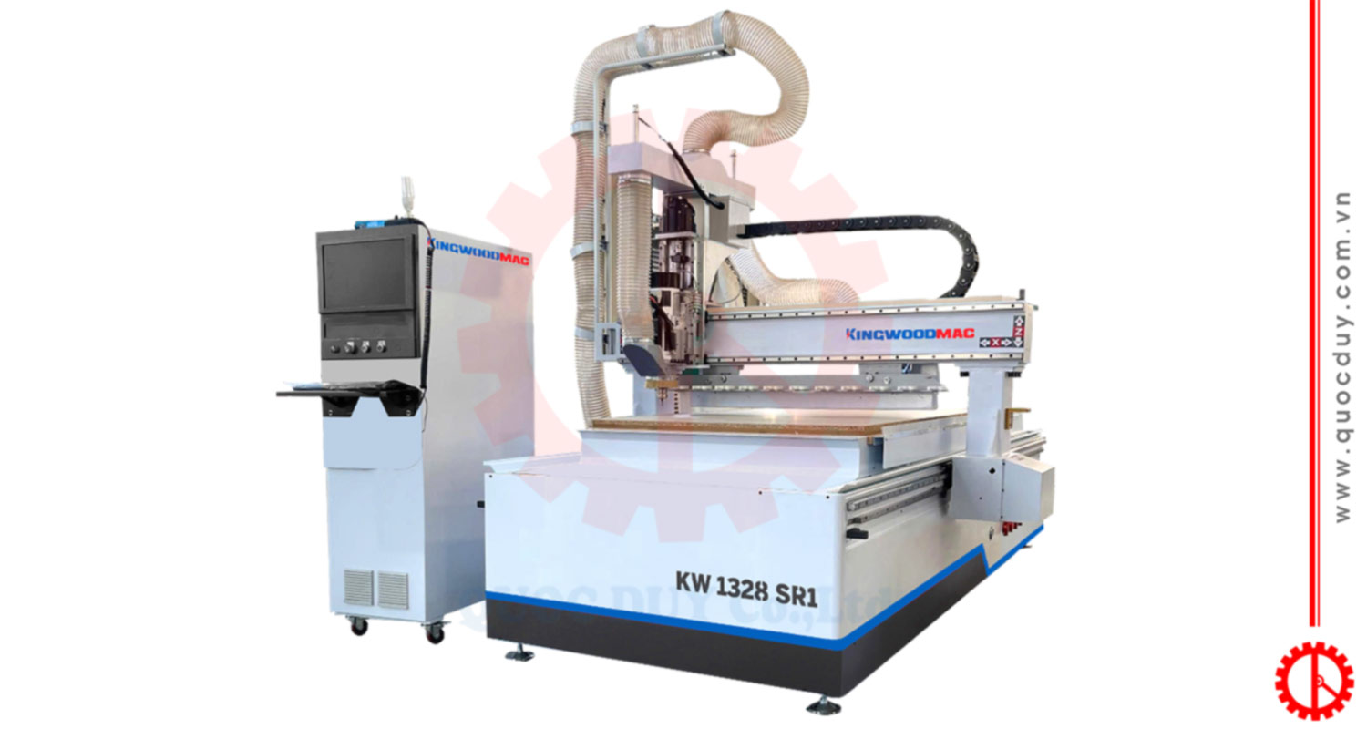 Máy phay cnc router 1 đầu 1 ray trượt