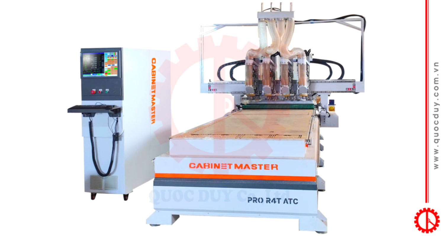 may-phay-cnc-router-4-dau-doc-lap-thay-dao-tu-dong Máy phay cnc router 4 đầu độc lập thay dao tự động
