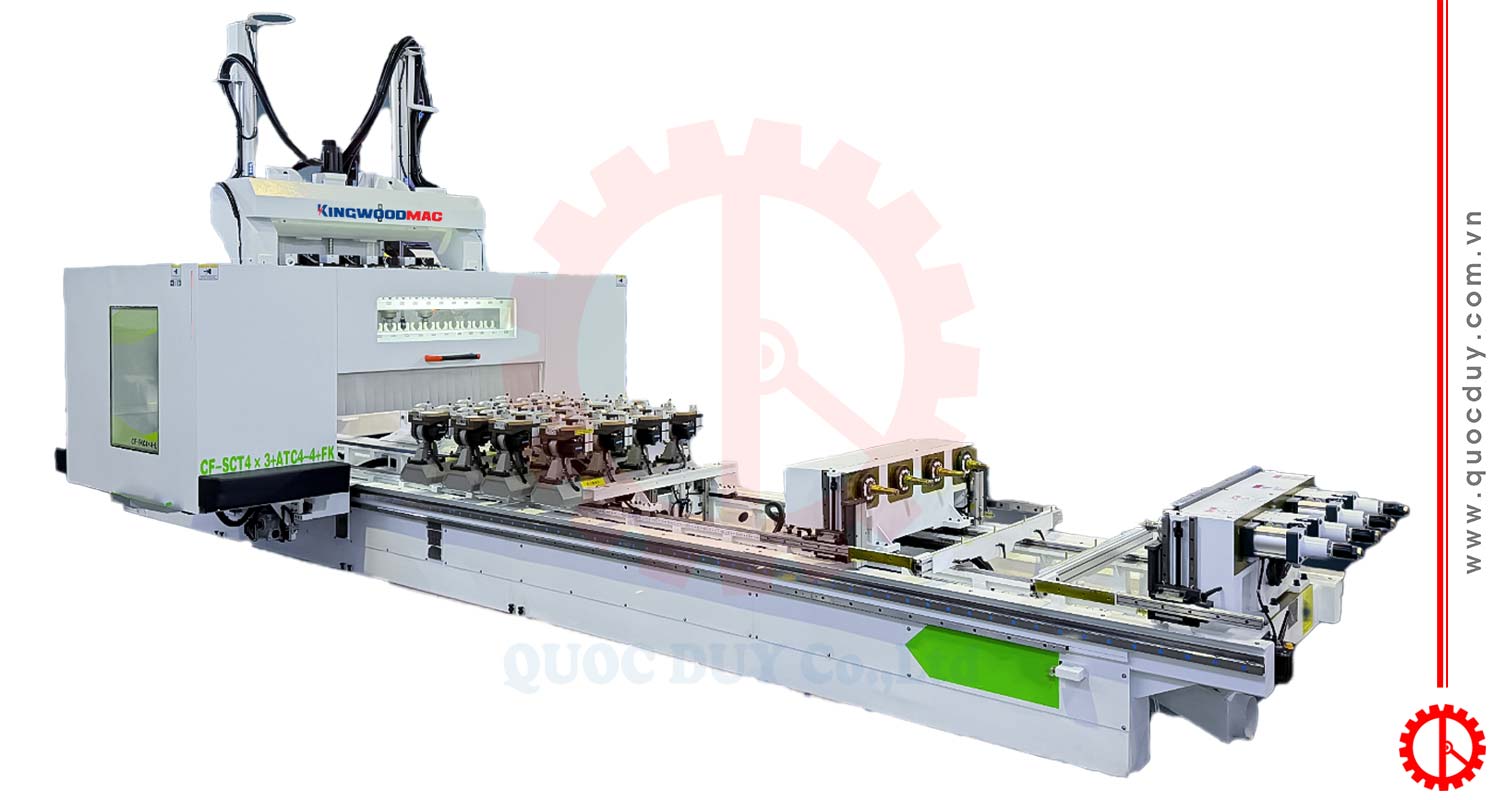 Máy phay mộng âm dương bàn lật 180 độ và cụm chống tâm