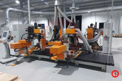MÁY PHAY MỘNG DƯƠNG 2 ĐẦU CNC 4 DAO - SMHF 2218 MÁY PHAY MỘNG DƯƠNG 2 ĐẦU CNC 4 DAO - SMHF 2218 TẠI XƯỞNG KHÁCH HÀNG