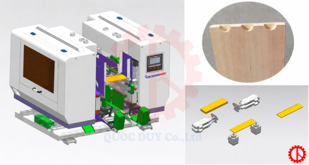 MÁY PHAY MỘNG MANG CÁ 2 ĐẦU - KW 6230 MF may phay mong mang ca am 2 dau