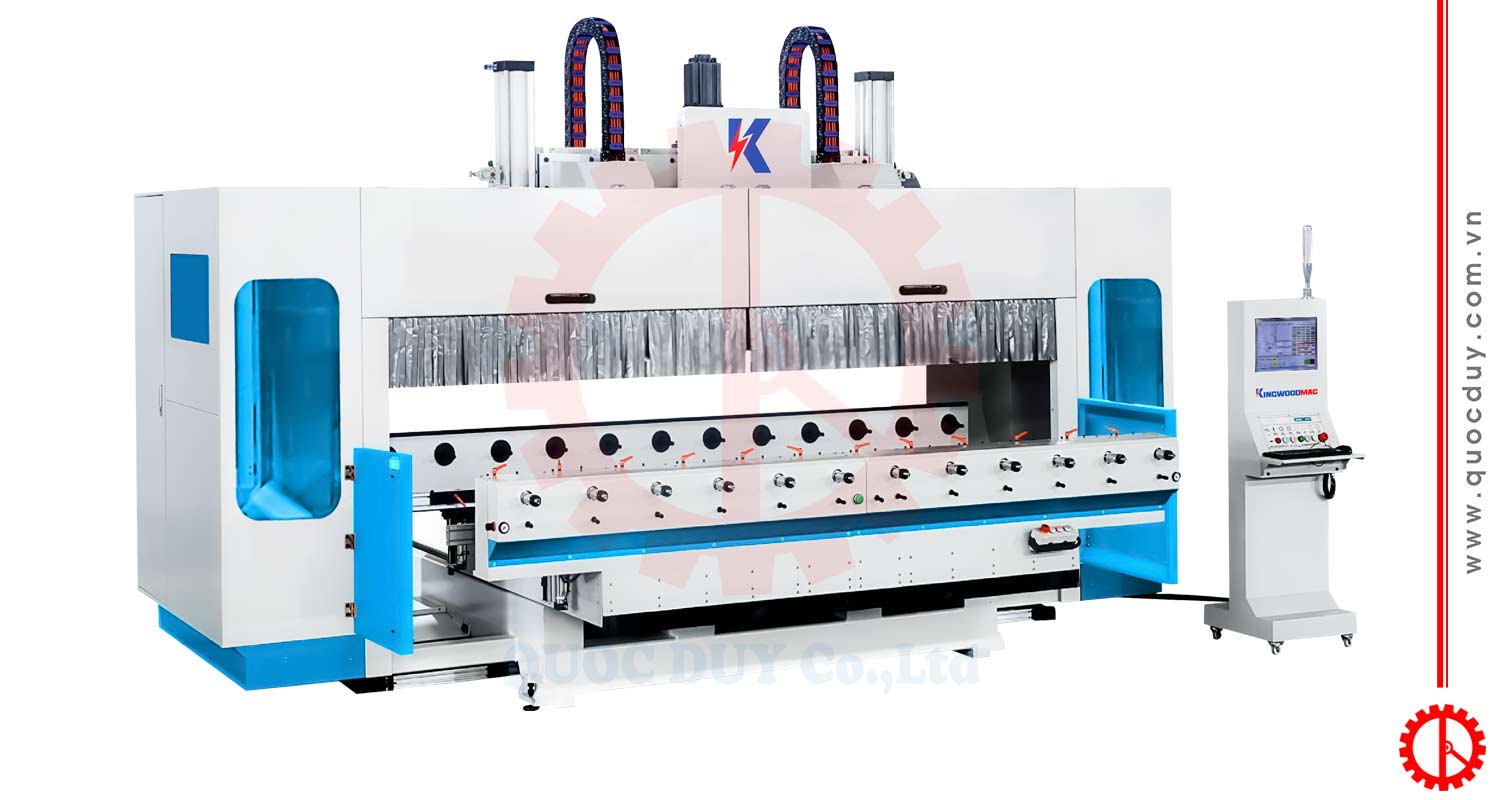 Máy phay tiện CNC 48 đầu dao