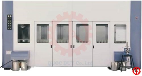 CHUYỀN SƠN UV PU TỰ ĐỘNG SƠN NHIỀU KÍCH THƯỚC – SPM 1300UV ED FL Máy phun sơn CNC